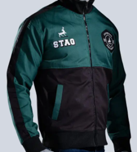 Stag Wears' Track Jacket - Cotton Twill